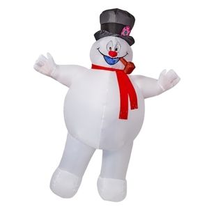 Frosty the Snowman Inflatable Adult Costume
